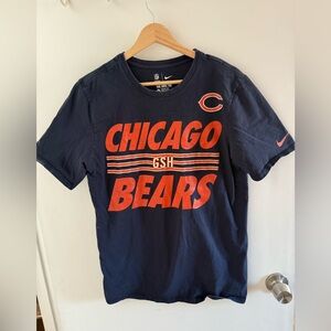 Chicago Bears Nike Graphic Tee Size M